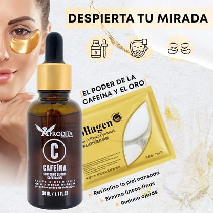 ¡COMPRA 1 Y LLEVA 2! KIT SERUM AFRODITA ANTIOJERAS + PARCHES DE COLAGENO